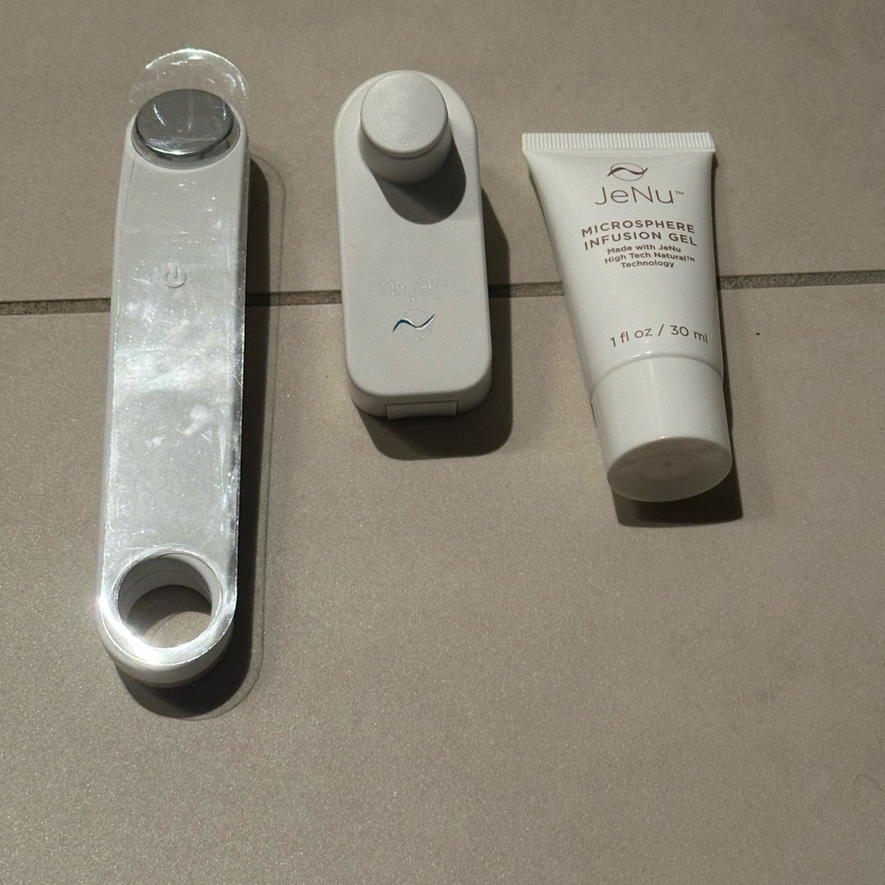 JeNu Ultrasonic Sonic Infuser with Microsphere Infusion Gel 🧖‍♀️